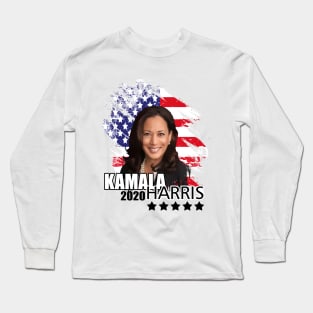 Kamala Harris USA President USA 2020 Long Sleeve T-Shirt